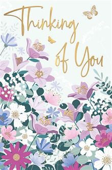 Thinking of You - greetings card
