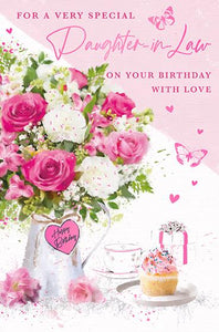 Special Daughter-in-Law on your Birthday card