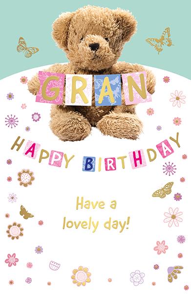 Gran  - Birthday card