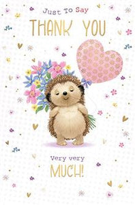 Thank you card