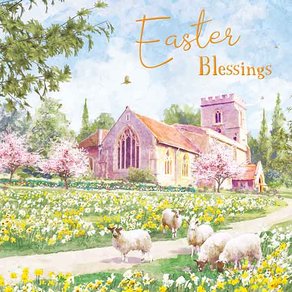 Easter Blessings card