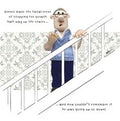 Stopping   -  birthday comedy card