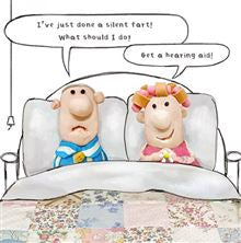 Hearing -  birthday comedy card