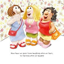 Farting  -  birthday comedy card
