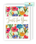 Just for you - Hospice UK blank card