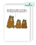 Cats choir - Hospice UK Birthday card