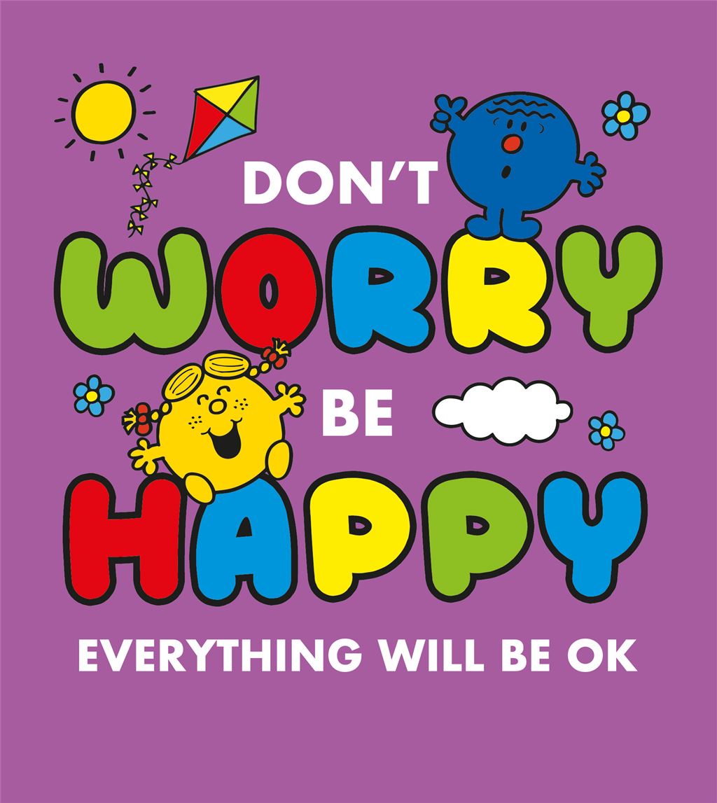 Don't Worry - Mr Men & Little Miss blank card