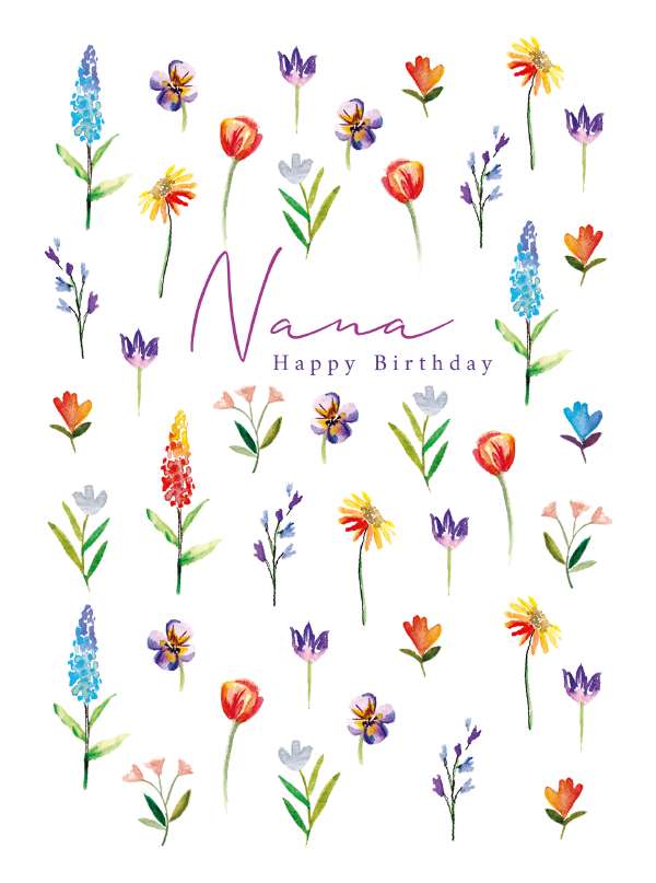 Nana Birthday card