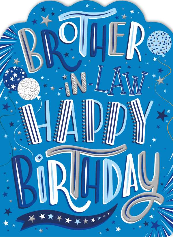 Brother-in-Law - Birthday card