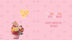 Lovely Granny Birthday card - Barley the Little Brown Bear