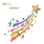 Well Done - Congratulations card