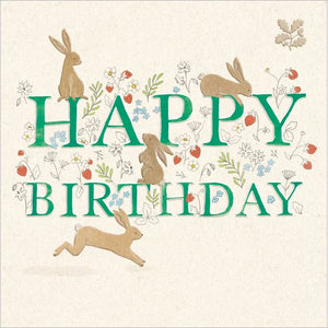 In the meadow - National Trust birthday card
