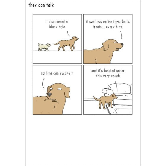 Black Hole - They Can Talk greetings cards