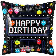 Happy birthday  18” Helium-Filled  square Balloon