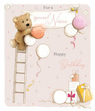 Special Niece - Barley Bear Birthday cardo