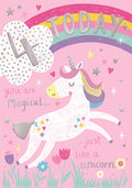 You are magical - 4th Birthday card