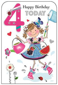 4 Today Birthday card - Jonny Javelin