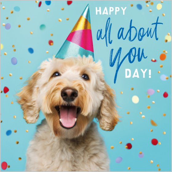All about you day - birthday card
