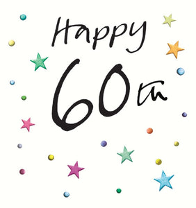 Happy 60th- Birthday card