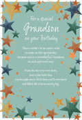 For a special Grandson - Birthday card (sentiment)