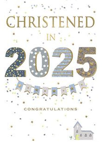 Christened in 2025 card