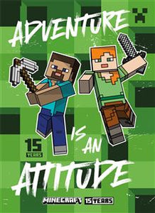 Minecraft, Adventure is an Attitude - blank crd