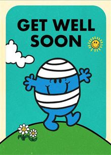 Get Well soon - Mr men card