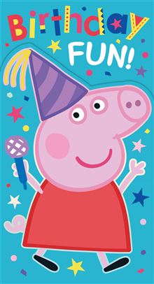 Peppa Pig Birthday card