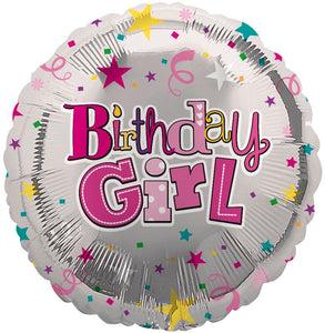 Birthday girl - Helium Balloon