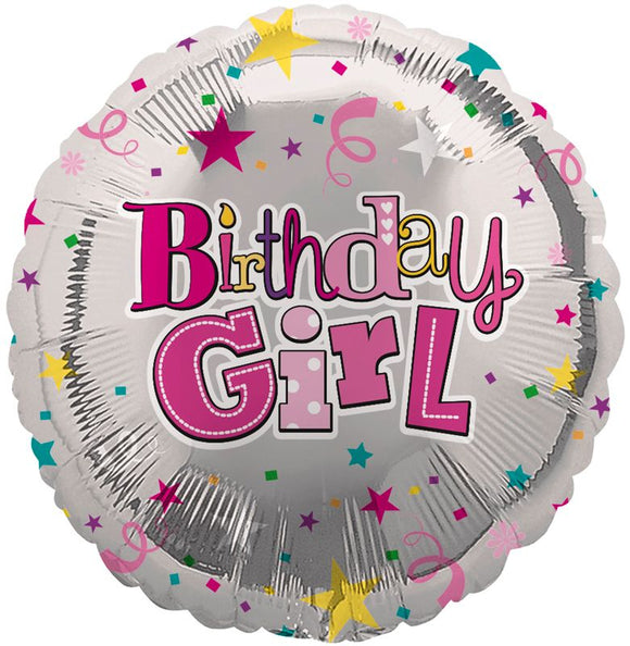 Birthday girl - Helium Balloon