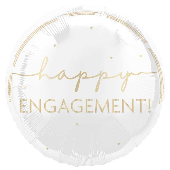 Happy Engagement ! - Helium Filled Balloon