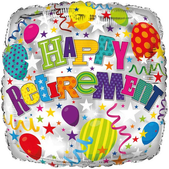 Happy retirement - Helium Filled Balloon