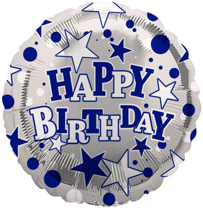 Happy Birthday - Helium-Filled Balloon