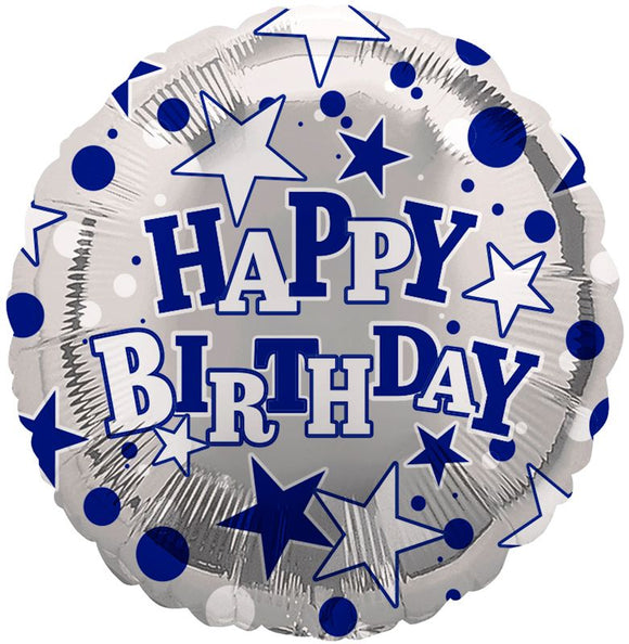 Happy Birthday - Helium-Filled Balloon