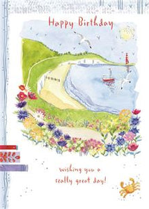 The coast - Birthday card