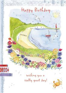 The coast - Birthday card