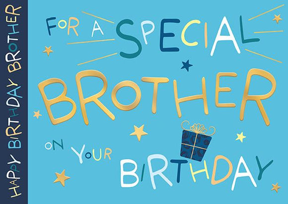 Happy Birthday Brother  - Birthday Card
