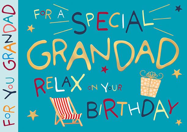 For you Grandad - Birthday Card