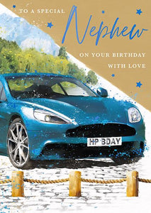 Special Nephew - Birthday card
