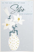 On the Sad Loss of your Sister - Sympathy Card