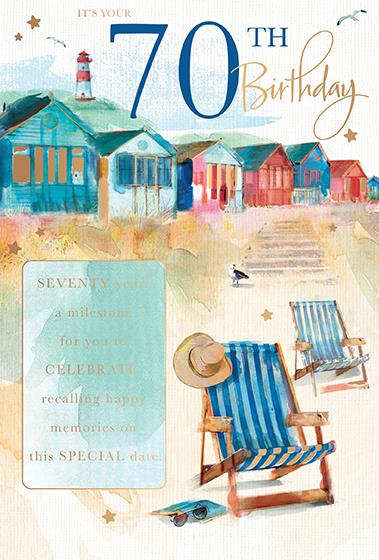 It's your  70th birthday card