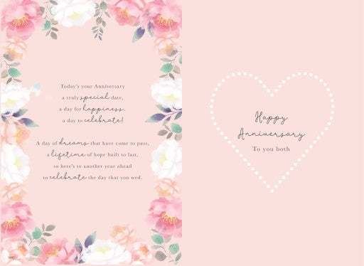 Happy 10th Wedding Anniversary card