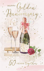 Happy Golden Anniversary card