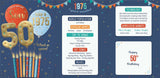 Son, Born in 1975 - 50th birthday card