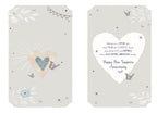 65th, Blue Sapphire Anniversary card
