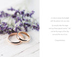 Congratulations - Wedding day card