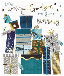 Wonderful Godson Birthday card