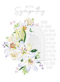 Church window -  sympathy card