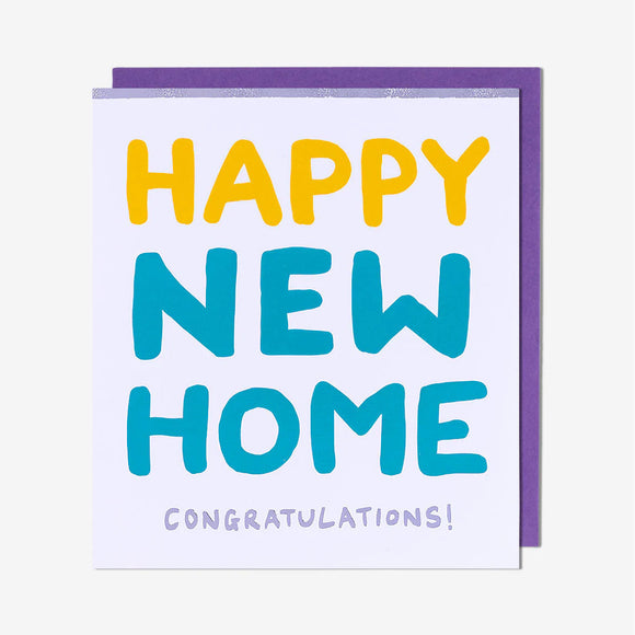 Happy New Home card