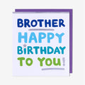Brother Birthday Card